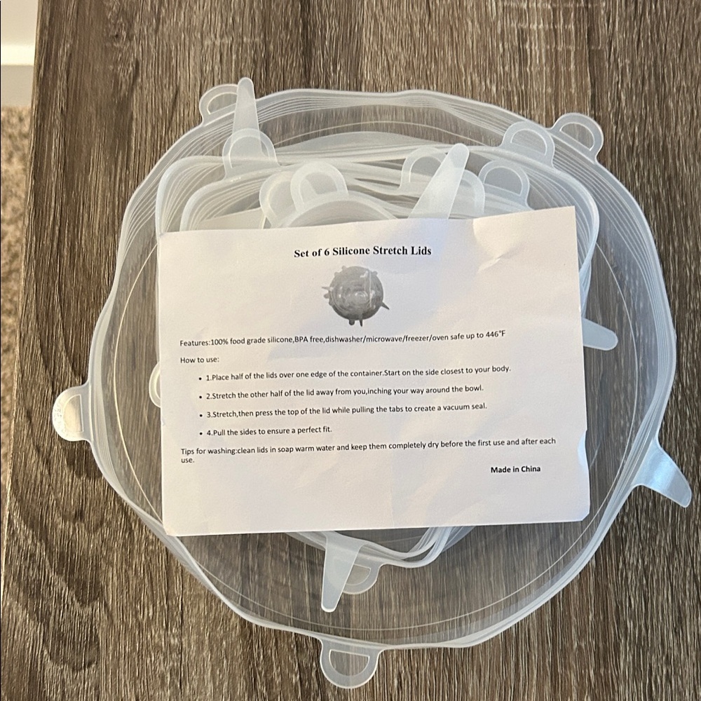 Silicone Stretch Lids Set
